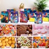 Ainvliya 12 sacchetti regalo Mari per bambini, sacchetti di carta
