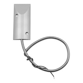 ZONADAH NC Recessed Wired Security Window Door Contact Sensor Alarm Magnetic Reed Switch Magnetic Detector Switch Reed Door Contacts for Home Security Grey