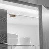 Emuca 1275315 Magnetic catch with metallic counterpart for hinged furniture