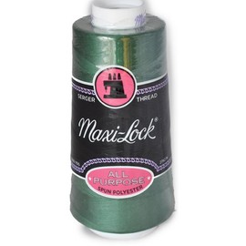 Maxi Lock All Purpose Thread Churchill Green 3000 YD Cone MLT-015