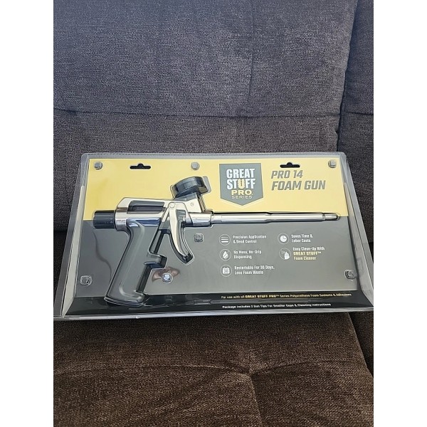 Great Stuff Pro Series 14 Foam Dispensing Gun New