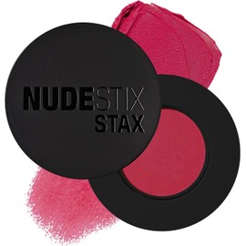 Nudestix STAX All Over Color Blush Balm – Multi-Use Cream Blush for Cheeks, Eyes & Lips with Soft Matte Finish Stackable, Longwearing, Vegan & Clean Beauty Makeup - Fruit Punch