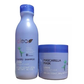 Alea Shampoo 500ml + Mascarilla Lisos 400ml