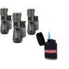 Vertigo by Lotus Cyclone Triple Torch Cigar Lighter Charcoal 3