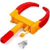 Hedume Wheel Clamp Lock with 3 Keys, Universal Security Tire