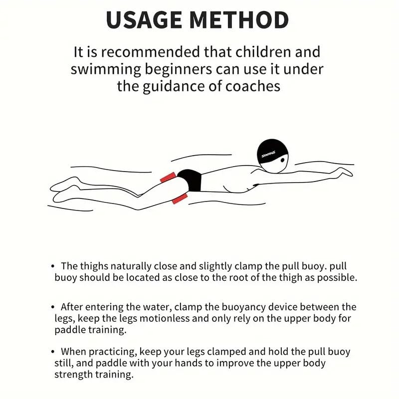 AIMALL Swimming Pull Float, EVA Swimming Leg Clip for Training,