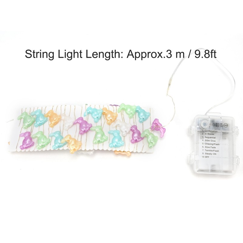 Bunny Shaped 40LED Copper Wire Light 3 Meter String Light