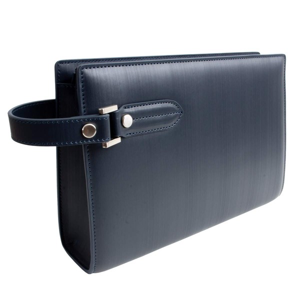 Dom Teporna Men's Second Bag, Cowhide Leather, Binal Leather, Smart,