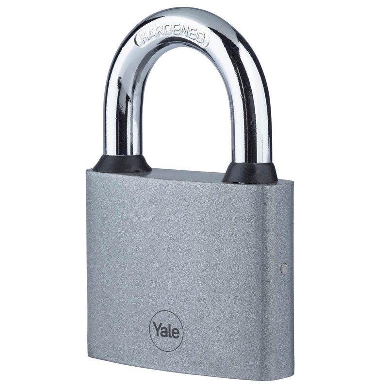 Yale - Y111S/60/132/1 Iron Padlock 60mm - Silver - Hardened