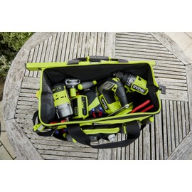 RYOBI RSSMTB1 Medium Tool Bag, Black, Yellow