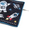 Bloomie's 000541-0031-01 Space Chibi Towel (Navy) [100% Cotton] Kids Hand