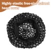 Breathable Hair Nets for Sleeping in, Stretch Hair Mesh Hood,