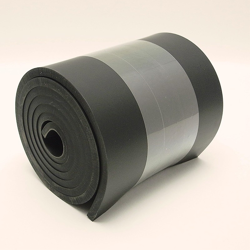 Wake Sangyo GR-14 NR Rubber Roll, Black, 2.0 x 39.4