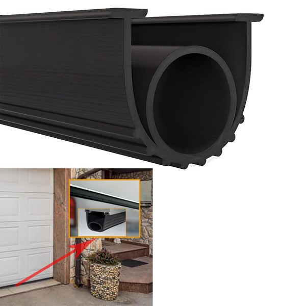 Garage Door Seals Bottom Rubber Weather Stripping Kit Seal Strip