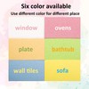 ARCLIBER Cleaning Scrub Sponge,Cellulose Non-Scratch for Kitchen,Bathroom,Cars,Colorful Compressed Sponge (18