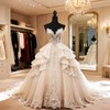 FDW Manikin 60”-67”Height Adjustable Female Dress Model Display Torso Body
