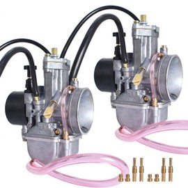 Compatible for 2 X Carburetors for Yamaha Banshee 34MM 34 Mil Larger Carbs PWK - One Pair