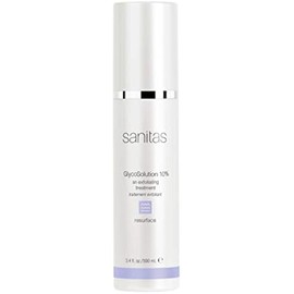 Sanitas Skincare GlycoSolution 10%, Active, Exfoliating Treatment, Liquid Exfoliant, Glycolic Acid, 3.4 Ounces