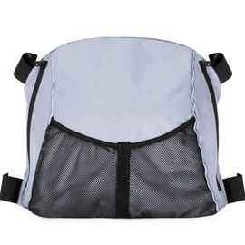 Yundxi Kayak Seat Back Storage Bag Oxford Water Resistant Kayaking Bag Storage Organizer Bag for Outdoors Kayak Chair Kayak Surfing Paddle Board (Grey)