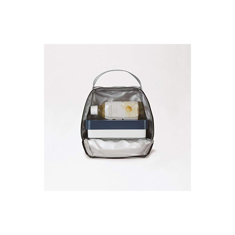 tak JTN-0310-GY Gray Lunch Bag 8.7 x 8.7 x 7.1