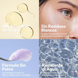Chillab Polvo Compacto Mate de Lavanda, Defensor Anti-Brillo y Difuminador de Poros  Polvo Fijador 10g, Control de Grasa, Acabado Mate Sin Residuo... 
