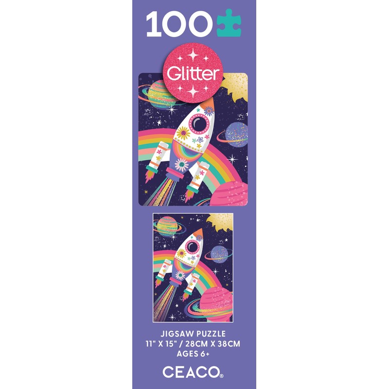 Ceaco - Glitter - Space Dust - 100 Piece Jigsaw