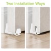 UFURMATE RV Sliding Door Guide, 2Pcs Wall Mounted Sliding Barn