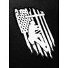 Lineman Linesman Electrical Power Line Pole American Flag Tech Sticker