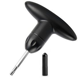 Quwem Golf Torque Driver Wrench Tool for Clubs, Black Shaft Adapter Replace Adjustment Golf Handle Tool for Club Driver Adjustable Handheld Wrench Universal for Fairway Accessories