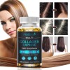 Mulittea Multi Collagen Peptides-120 Capsules-Type I,II,III,V,X Anti-Aging Collagen Caps