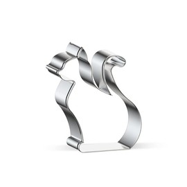 WJSYSHOP Cat with Long Tail Shape Cookie Cutter