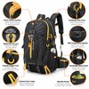 40L Hiking and Travel Backpack, Black