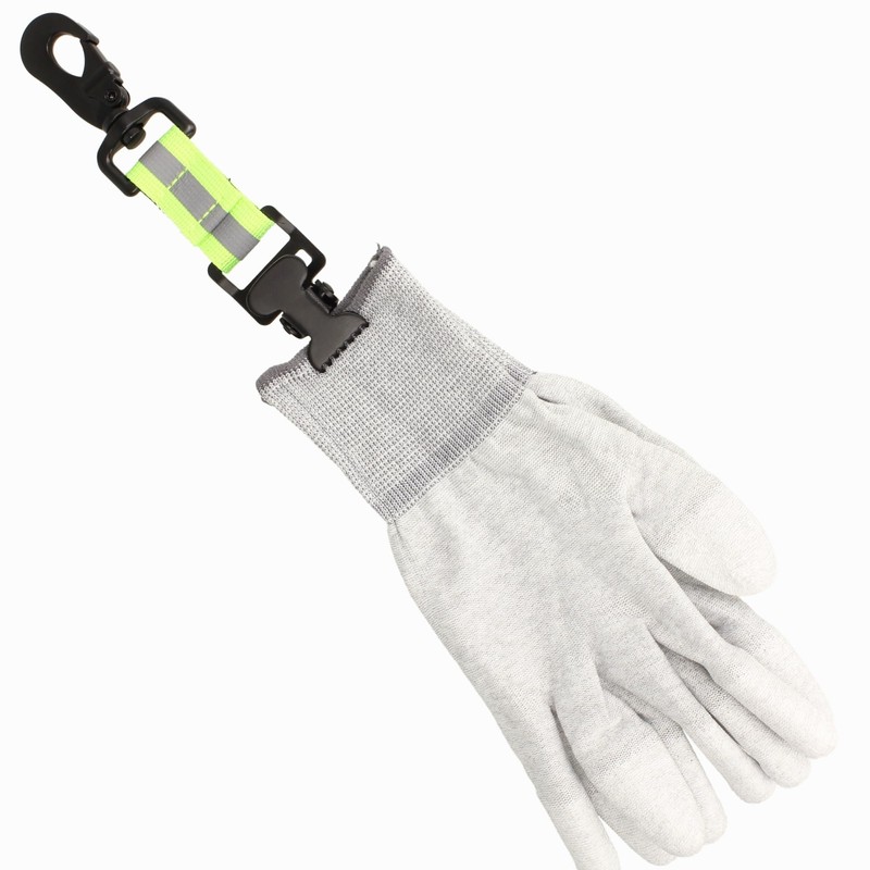 Minadax 2 x glove holders, 1 x clip and 2