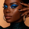 Blue Shimmer Powder Eyeshadow Single, Compact With Sponge-Tip Applicator