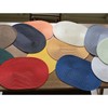 FunWheat Oval Braided Placemats Set of 4 Table Mats for