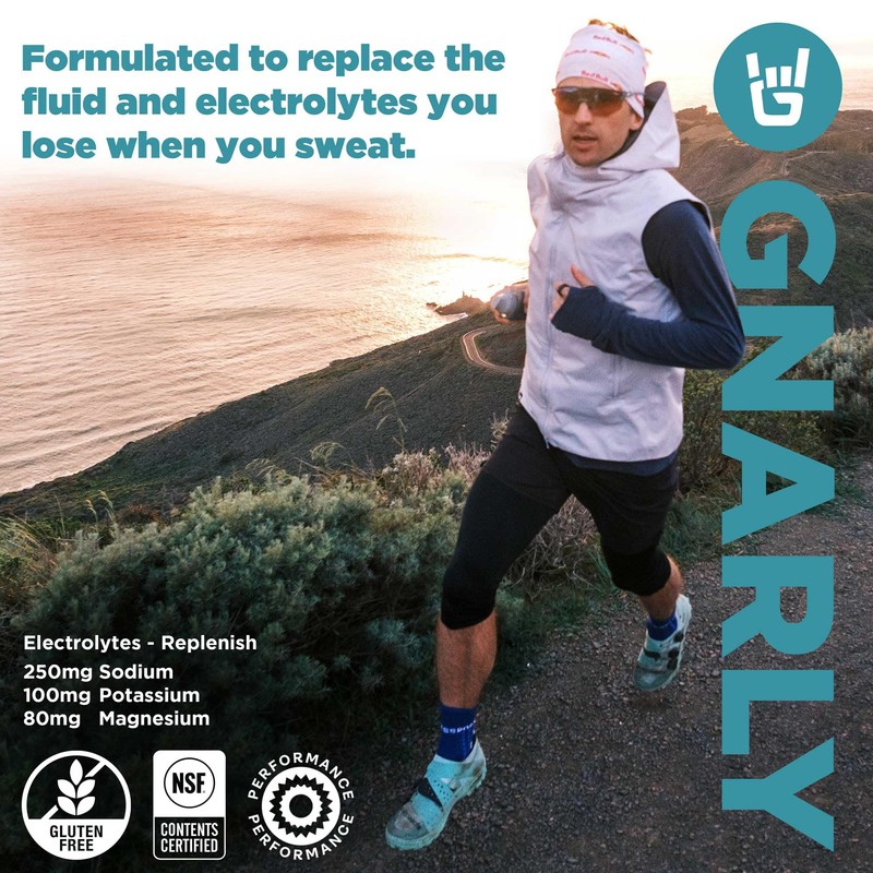 Gnarly Nutrition Hydrate Electrolyte Powder – Pina Colada Exercise Hydration