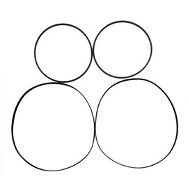 HSSDTECH 1 Set 4PCS Belts Dual Deck Cassette Player for TC-WE435/TC-WE475/TC-WE635/ TC-WE775/TC-WE425/TCWE435/TCWE635/TCWE425/TCWE475/TCWE675