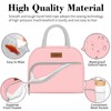 Coobiiya Lunch Bag for Women Men, Insulated Reusable Picnic Bag,