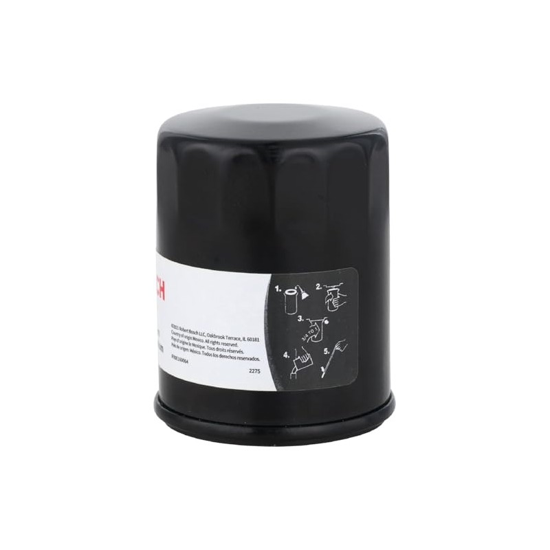 Bosch Filtro de Aceite Premium FILTECH 3323, Negro