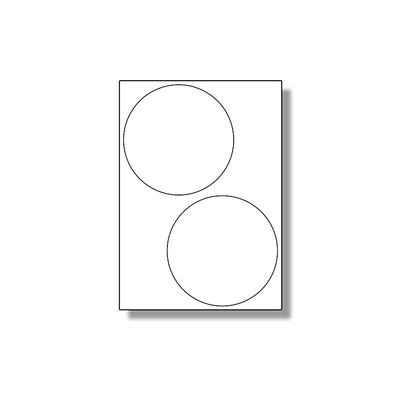Label Planet® 2 Per Page/Sheet, 5 Sheets (10 Extra Large