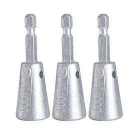 Rixefem 3PCS Wire Twister Tool for Drill,Wire Nut Twister for Drill Profession Electricians Tool, Stainless Steel Shank Durable Cable Wire Twisting Tool