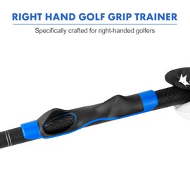 Golf Grip Trainer Golf Practice Tool, Easy To Carry to the Practice Area, Golf Swing Trainer Ensure the Right Grip Every Time, Golf Grip Training Aid, Improve Your Swing Rhythm,Golf Accessories Gifts