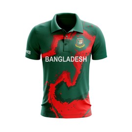 Generic Bangladesh Cricket Team Jersey (US, Alpha, X-Large, Regular, Regular, Green)