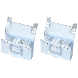Cutelec 2pcs Cord Lock Mechanism for 2" High Profile Horizontal Wood or Faux Wood Blinds Venetian Blind Cord Lock