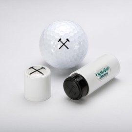 CaddyGolfStamps Hammers West Ham United Irons Football Design Golf Ball Stamper Stamp Marker Personalise your Golf Balls