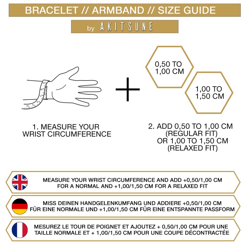 Akitsune Militium Chain Bracelet | Curb Chain Links Women Men