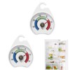 2 PCS Freezer Thermometer, Fridge Thermometer, Freezer Thermometer Uk, Fridge