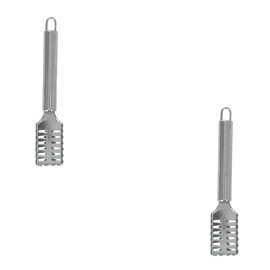 Magik 1-2 Pack Fish Scaler Brush Scraper Remover Stainless Steel Sawtooth Handle (2 Pack)