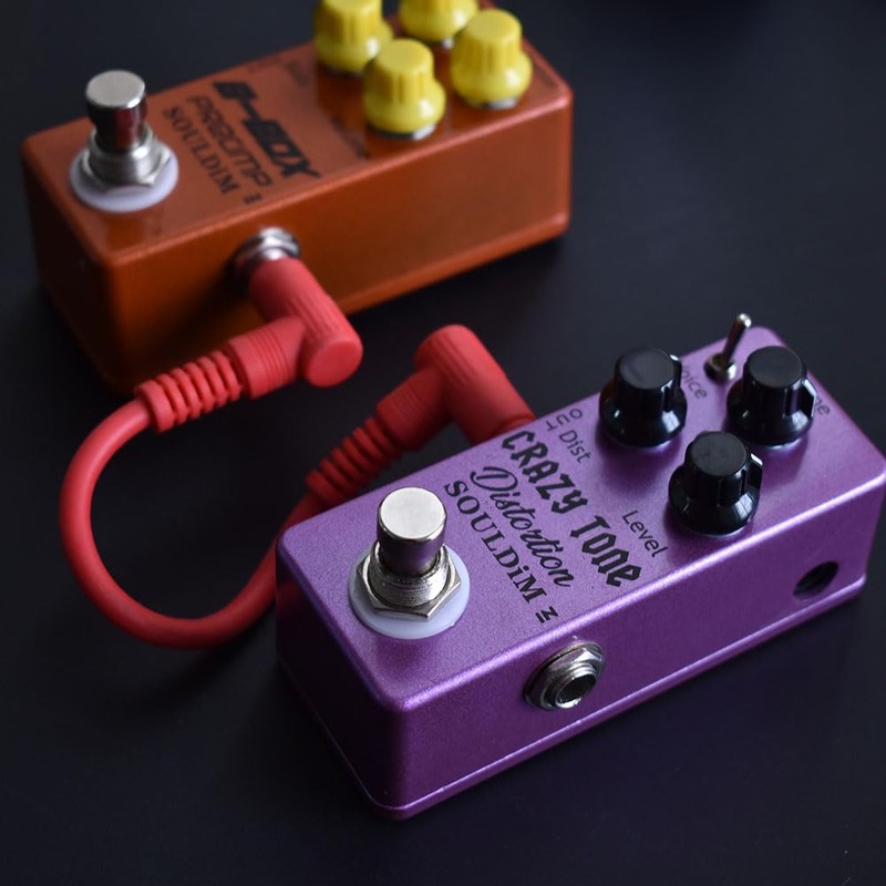 SoulDiM - Pedal de guitarra con efecto de distorsión de