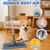 Microfiber Mops for Hardwood Floor Cleaning - BPAWA Flat Floor